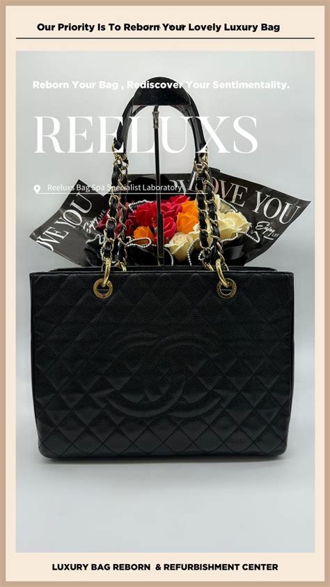 reshape chanel leather handbag